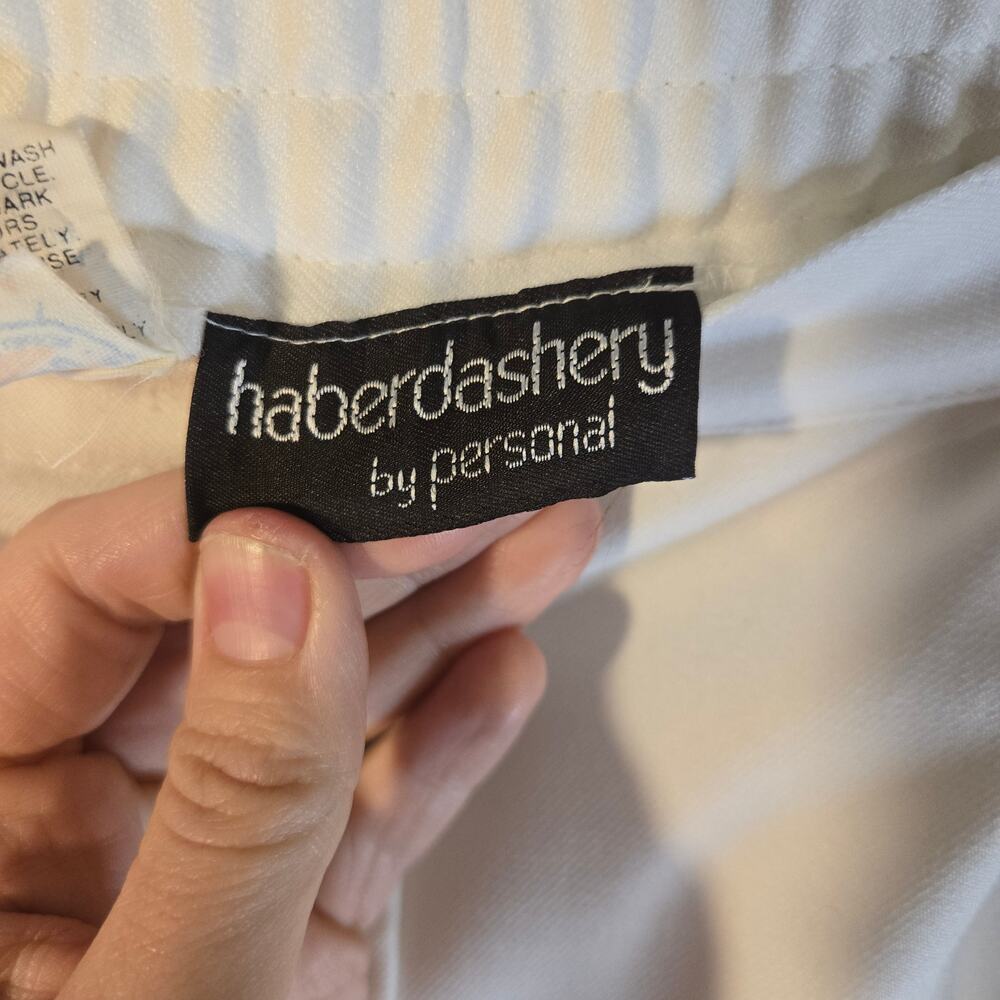 Haberdashery 16 White Midi Button Down Skirt [0435] - Picture 5 of 8